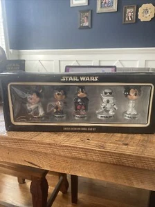 2007 Star Wars Limited Edition Mini Bobble Head Set Weekends - Picture 1 of 7
