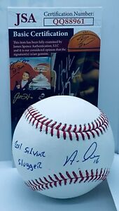 Aramis Ramirez Chicago Cubs signed MLB Baseball Ball W/ 2011 Silver Slugger JSA