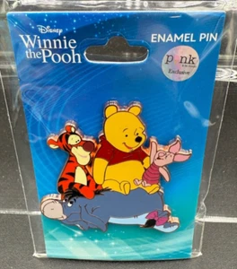 Prendedor Disney Winnie the Pooh, Tigger, Piglet & Eeyore - Rosa a la Mode - ¡AGOTADO! - Imagen 1 de 1