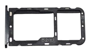 OEM ZTE BLADE V9 REPLACEMENT GREY MICRO SD DUAL SIM CARD HOLDER TRAY - Picture 1 of 2
