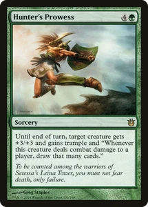 Hunter's Prowess #124 (MP) Born of the Gods BNG Magic MTG - Picture 1 of 1
