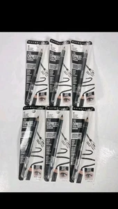 Lot of 6 MAYBELLINE LINE EXPRESS EYELINER #02 SOFT BLACK 0.35 oz - Picture 1 of 2