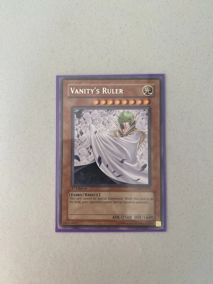 Vanity's Ruler CDIP-EN024 Rare 1st Ed NM - Image 1 of 1