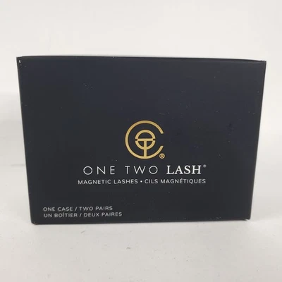 One Two Lash Bold medio pestañas magnéticas 2 pares un estuche nuevo sellado Foto 1 de 4