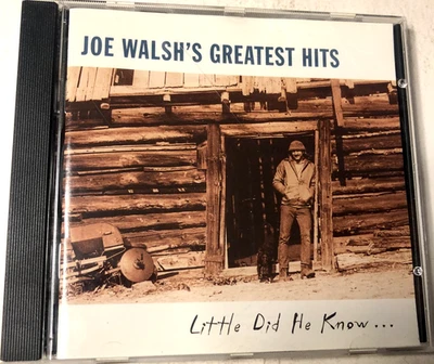 Joe Walsh Greatest Hits Little Did He Know Definitive Collection Remastered CD - Image 1 of 4