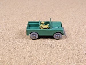 OLD VINTAGE LESNEY MATCHBOX # 12A LAND ROVER - Picture 1 of 10