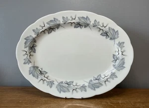1x Royal Albert Silver Maple - Oval Platter 16 1/4” - Picture 1 of 10