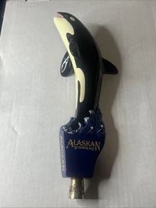 Alaskan Summer Ale KILLER WHALE CERVEZA MANGO DE GRIFO 12” Artículo de Coleccionistas Raro - Imagen 1 de 14