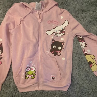 Sudadera Hello Kitty Día de San Valentín Cremallera Foto 1 de 4
