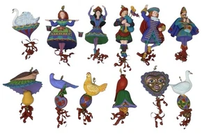 DEPT 56 Twelve Days of Christmas Ornament Full SET - Bild 1 von 14