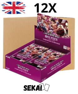 ONE PIECE OP11 A FIST OF DIVINE SPEED SEALED CASE 12 BOX ENG OP-11 OP 11 ENG - Bild 1 von 1