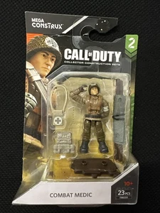 Call of Duty 2 MEGA Construx Combat Medic Figure FMG05 NIP COD - Picture 1 of 3