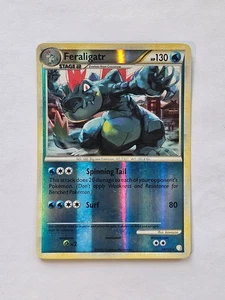 Pokémon Feraligatr / Impergator 20/123 ENG Reverse Holo HeartGold & SoulSilver 2 - Bild 1 von 2