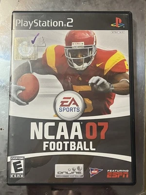 NCAA Football 07 PlayStation 2 PS2 Video Game Complete Tested EA Sports ESPN - Image 1 of 4