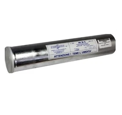 ELETTRODI PER SALDATURA LEGHE ALLUMINIO Ø 2,5X350 GRIGIO SIDERARCO SIDER AL Si 5 - Immagine 1 di 4