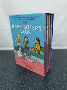 Babysitters Club Colour Graphix 1-4 Box Set (Paperback, 2020) Graphic Novels - Imagen 1 de 5