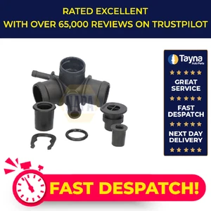 Coolant Flange / Pipe fits SEAT LEON 1M1 1.8 99 to 06 Water NAPA 1J0121087 New - Picture 1 of 7