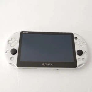 Consola de juegos Sony PSvita pch2000 pantalla blanca glaciar en excelente estado - Imagen 1 de 9