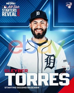 Gleyber Torres 2025 All Star Game Collage Detroit Tigers 8x10 MLB Baseball Photo - Picture 1 of 1