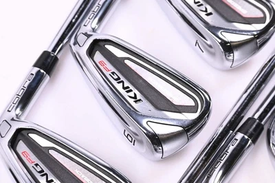 Cobra King F9 Irons / 5-PW+SW / Regular Flex Cobra Shafts - Image 1 of 4