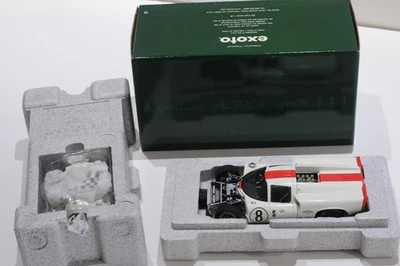 EXOTO 1968 LOLA T70 MK III #8 SEBRING WHITE SCALE 1:18 DIECAST - Image 1 of 4