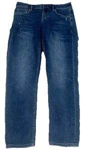 Tommy Bahama Slim Boyfriend Stretch Women’s 28x29 Light Distressing Jeans - Picture 1 of 12