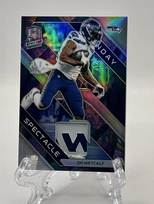2023 PANINI SPECTRA DK METCALF SUNDAY SPECTACLE PATCH 1/5 - Image 1 of 2