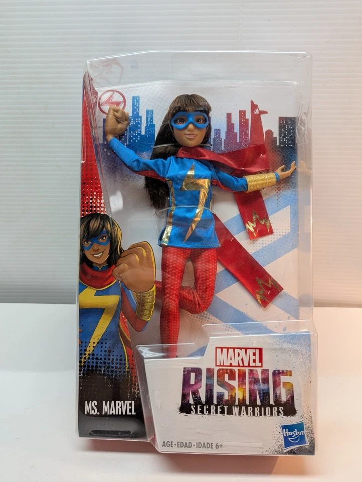 Ms. Marvel Hasbro's Rising Secret Warriors Superheroína Figura de Acción Muñeca Nuevo de Lote Antiguo Foto 1 de 4