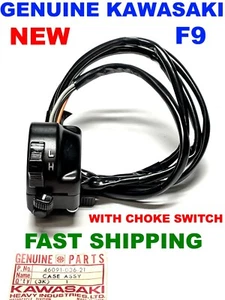 OEM KAWASAKI F9 350 CHOKE LIGHTS HORN SWITCH BUTTON HOUSING CASE 46091-036-21 - Picture 1 of 4