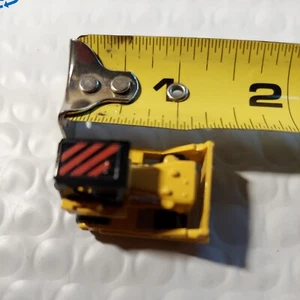 Small Micro Machine Bulldozer Construction Vehicle in Yellow & Black - Picture 1 of 5