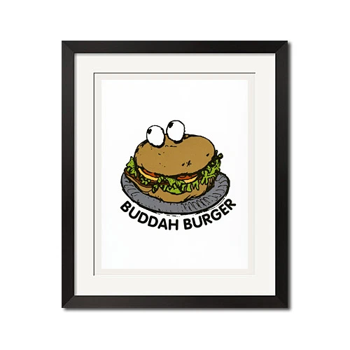 UNDERCOVER Buddah Burger Undercoverism Street Punk Poster Print - Image 1 of 1
