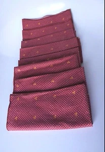 SMALL PRINT FABRIC NAPKINS: SET OF EIGHT - Picture 1 of 1