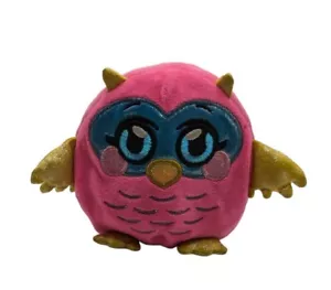 Mushmeez Squeezamals, Squishy, Moldable Plush, Stuffed Animal 6" Olivia Owl Pink - Picture 1 of 12