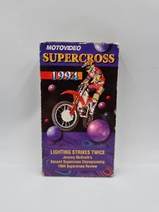 Supercross 1994 Jeremy McGrath's 2nd Supercross Championship VHS Free P&P - Picture 1 of 5