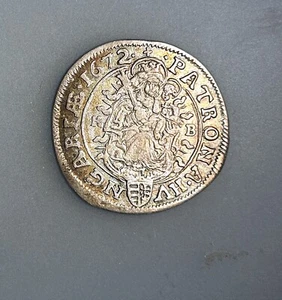 Hungary 6 Krajczar 1672 K.B. KM# 164 gVF - Picture 1 of 2