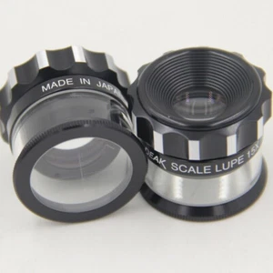 Original PEAK 2016-15X Scale Loupe 15x Portable Magnifier With Standard Scale - Picture 1 of 4
