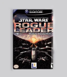 "STAR WARS ROGUE LEADER GAMECUBE - IMÁN NEVERA DE 2""x3"" (caja de juego de Nintendo retro) - Imagen 1 de 3