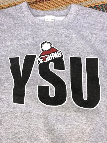 Youngstown State University Penguins Crewneck Sweatshirt Men L  Winter Christmas Cover