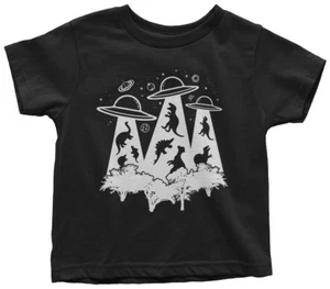 Camiseta Divertida OVNI T-Rex Science - Imagen 1 de 10