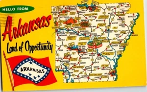 Post Card Posted 1979 Arkansas Land Of Opportunity Greeting Card - Picture 1 of 2