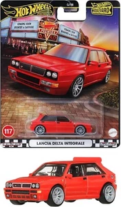 MATTEL Hot Wheels Boulevard Lancia Delta Integrale Red JBL18 Mini Car Japan New - Picture 1 of 6