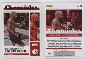 2023 Panini Chronicles UFC Red /199 Deiveson Figueiredo #24