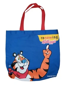 Bolso de Mano Kellogg's Tony Tiger Tela Calidad Publicidad Vintage - Imagen 1 de 5