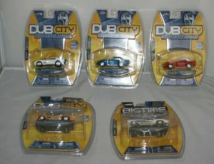 Jada Dub City Collectible Vehicle BigTime Lot of 5 Corvette 145, 187-190 NEW - Picture 1 of 10