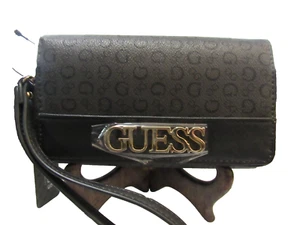 Original Guess "BROOKER" Envelope Wallet with Wristlet in Coal - Bild 1 von 3