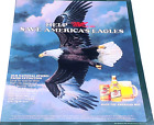 1986 Miller High Life Beer Vintage Print Ad Help Miller Save American Eagles