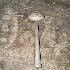 Vintage TWA Trans World Airlines Ice Breaker Cast Aluminum Hammer Mallet ☆USA - Picture 1 of 5