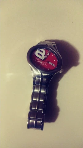 New Vintage 2005 MZB Dale Earnhardt Jr # 8 Car NASCAR Oval Metal Watch Cover