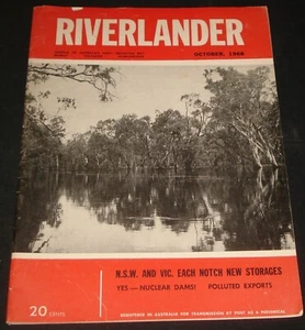 REVISTA RIVERLANDER 1968 MURRAY MURRUMBIDGEE RÍOS GOULBURN RIEGO AGRICULTURA - Imagen 1 de 5