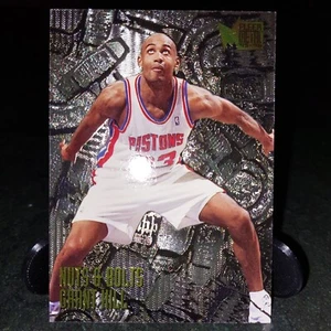 1995-96 METAL UNIVERSE Grant Hill NUTS & BOLTS - Picture 1 of 4